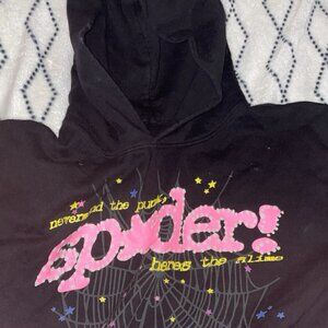 spider mens hoodie size large